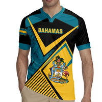 Personalized Bahamas Rugby Jersey Coat Of Arms Unique Style