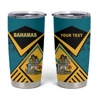 Personalized Bahamas Tumbler Cup Coat Of Arms Unique Style