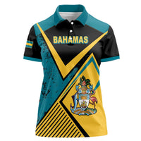 Personalized Bahamas Women Polo Shirt Coat Of Arms Unique Style