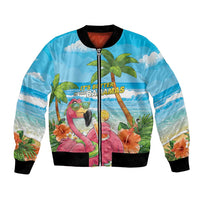 Bahamas Beach Bomber Jacket Welcome To Paradise
