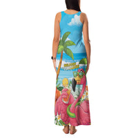 Bahamas Beach Family Matching Tank Maxi Dress and Hawaiian Shirt Welcome To Paradise