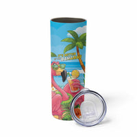 Bahamas Beach Skinny Tumbler Welcome To Paradise