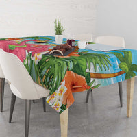 Bahamas Beach Tablecloth Welcome To Paradise