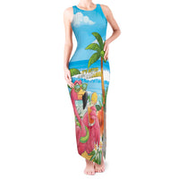 Bahamas Beach Tank Maxi Dress Welcome To Paradise