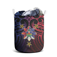Haiti Philippines Laundry Basket Haitian Coat Of Arms With Filipino Sun
