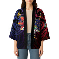Haiti Philippines Kimono Haitian Coat Of Arms With Filipino Sun