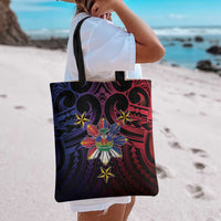 Haiti Philippines Tote Bag Haitian Coat Of Arms With Filipino Sun