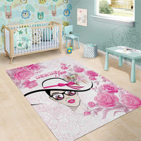 Kentucky Horse Racing Area Rug Fancy Ladies