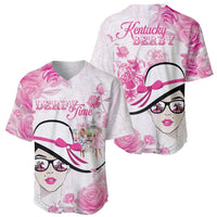 Kentucky Horse Racing Baseball Jersey Fancy Ladies