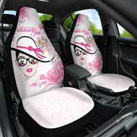 Kentucky Horse Racing Car Seat Cover Fancy Ladies