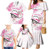 Kentucky Horse Racing Family Matching Mermaid Dress and Hawaiian Shirt Fancy Ladies