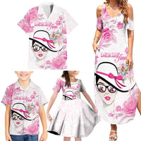 Kentucky Horse Racing Family Matching Summer Maxi Dress and Hawaiian Shirt Fancy Ladies