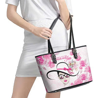 Kentucky Horse Racing Leather Tote Bag Fancy Ladies