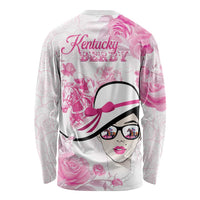 Kentucky Horse Racing Long Sleeve Shirt Fancy Ladies