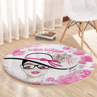 Kentucky Horse Racing Round Carpet Fancy Ladies