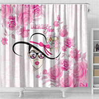 Kentucky Horse Racing Shower Curtain Fancy Ladies