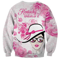 Kentucky Horse Racing Sweatshirt Fancy Ladies