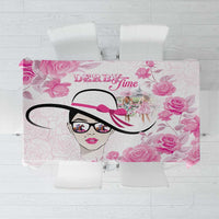 Kentucky Horse Racing Tablecloth Fancy Ladies