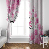 Kentucky Horse Racing Window Curtain Fancy Ladies