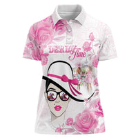 Kentucky Horse Racing Women Polo Shirt Fancy Ladies