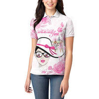 Kentucky Horse Racing Women Polo Shirt Fancy Ladies