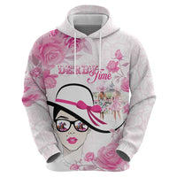 Kentucky Horse Racing Zip Hoodie Fancy Ladies