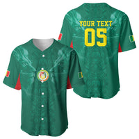 Custom Senegal Football Baseball Jersey Lions Of Teranga Sporty Style
