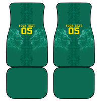 Custom Senegal Football Car Mats Lions Of Teranga Sporty Style