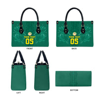 Custom Senegal Football Leather Bag Lions Of Teranga Sporty Style