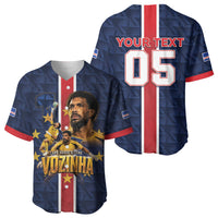 Custom Vozinha Goalkeeper Hero Cabo Verde Football 2026 Baseball Jersey