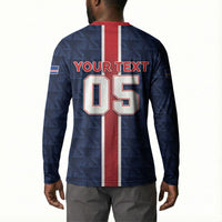 Custom Vozinha Goalkeeper Hero Cabo Verde Football 2026 Button Sweatshirt