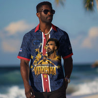 Custom Vozinha Goalkeeper Hero Cabo Verde Football 2026 Hawaiian Shirt