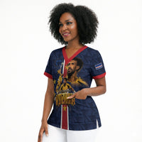 Custom Vozinha Goalkeeper Hero Cabo Verde Football 2026 Scrub Top