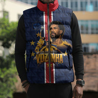 Custom Vozinha Goalkeeper Hero Cabo Verde Football 2026 Sleeveless Puffer Jacket