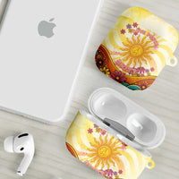 Love Peace Unity AirPods Case Hippie Soul Sunflower - Wonder Print Shop
