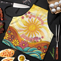 Love Peace Unity Apron Hippie Soul Sunflower - Wonder Print Shop