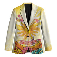 Love Peace Unity Blazer Hippie Soul Sunflower - Wonder Print Shop