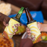 Love Peace Unity 4 in 1 Can Cooler Tumbler Hippie Soul Sunflower - Wonder Print Shop