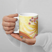 Love Peace Unity Ceramic Mug Hippie Soul Sunflower - Wonder Print Shop
