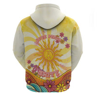 Love Peace Unity Hoodie Hippie Soul Sunflower - Wonder Print Shop