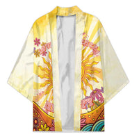 Love Peace Unity Kimono Hippie Soul Sunflower - Wonder Print Shop