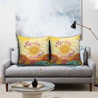 Love Peace Unity Pillow Cover Hippie Soul Sunflower - Wonder Print Shop