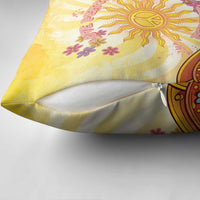 Love Peace Unity Pillow Cover Hippie Soul Sunflower - Wonder Print Shop