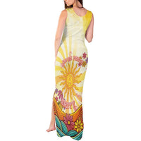 Love Peace Unity Tank Maxi Dress Hippie Soul Sunflower - Wonder Print Shop