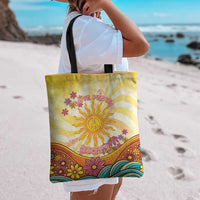 Love Peace Unity Tote Bag Hippie Soul Sunflower - Wonder Print Shop