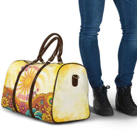Love Peace Unity Travel Bag Hippie Soul Sunflower - Wonder Print Shop