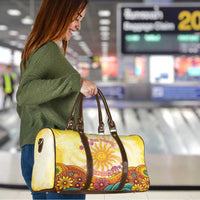 Love Peace Unity Travel Bag Hippie Soul Sunflower - Wonder Print Shop