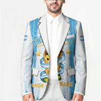 Custom Argentina World Final Football Blazer Back To Back 2022 2026