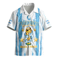 Custom Argentina World Final Football Kid Hawaiian Shirt Back To Back 2022 2026