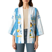 Custom Argentina World Final Football Kimono Back To Back 2022 2026